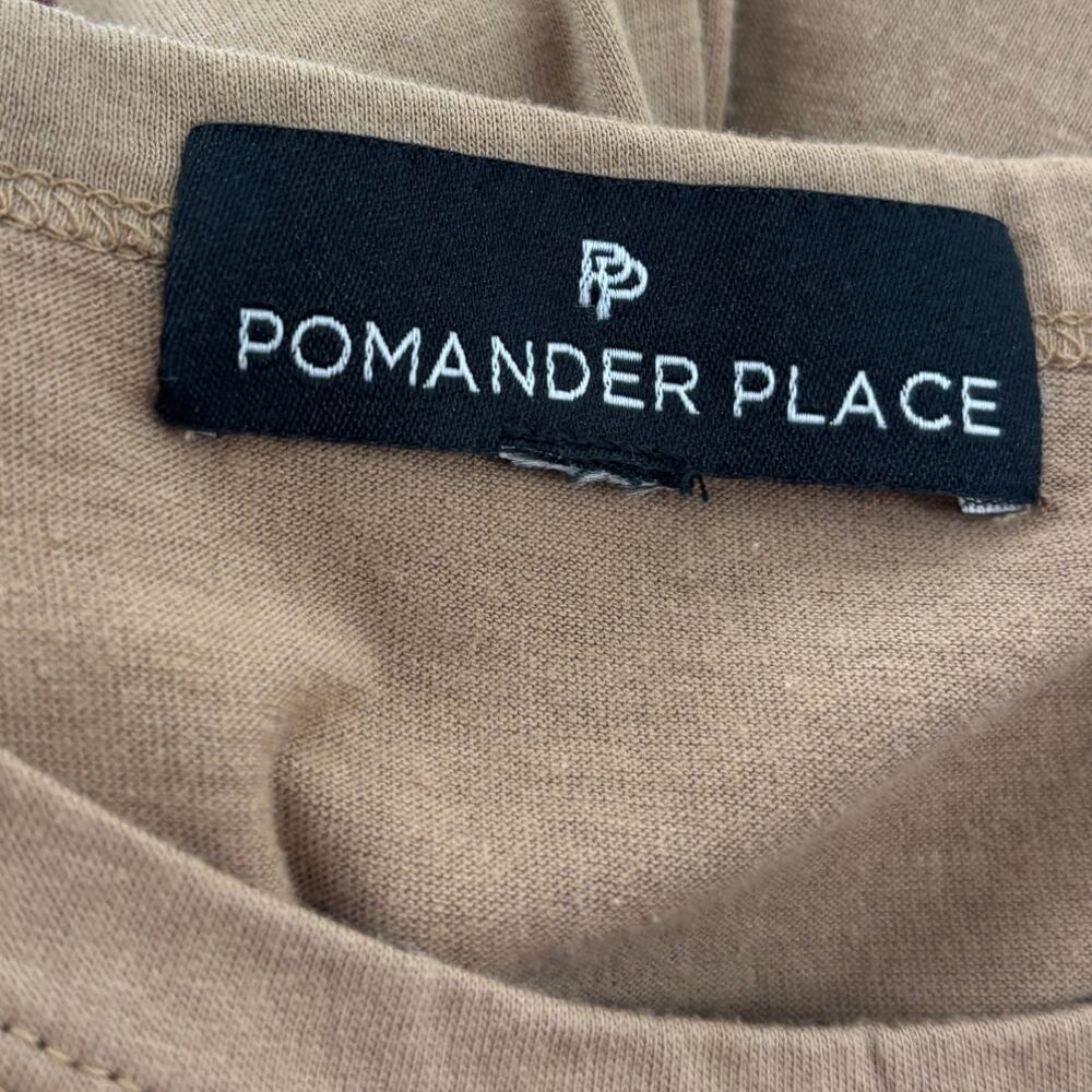 Tuckernuck Pomander Place Tan Vesty Puff Sleeve Cotton Top - Picture 10 of 12